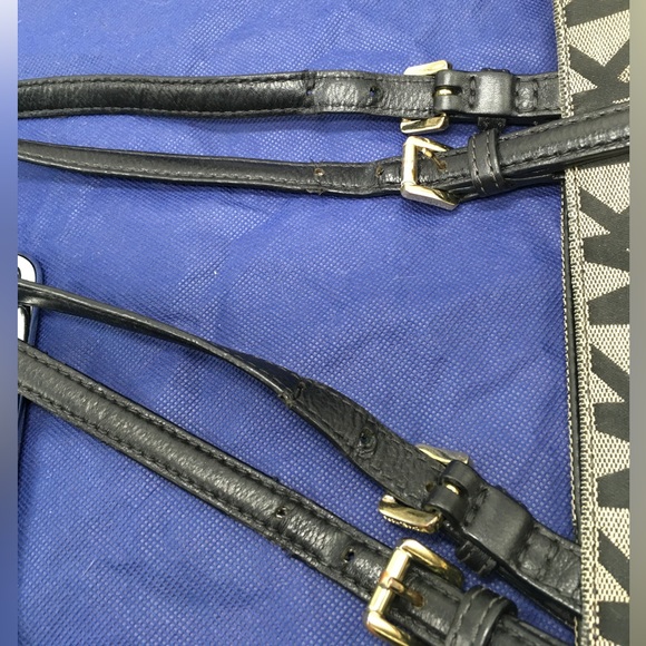 Michael Kors Jet Set Monogram Logo Tote Shoulder Handbag - Picture 15 of 15